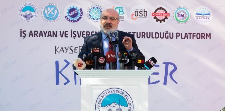 Kayseri Üniversitesinin de Paydaş Olduğu 'Kayseri Kariyer Merkezinin' Açılışı Yapıldı