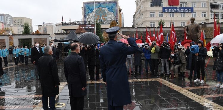 CUMHURİYETİMİZİN KURUCUSU GAZİ MUSTAFA KEMAL ATATÜRK ANILDI