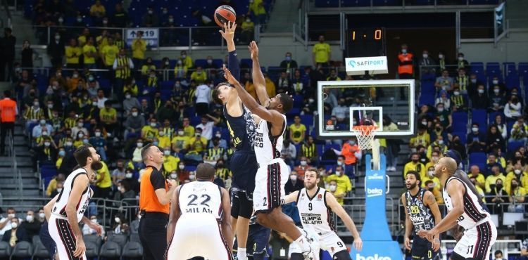 THY Euroleague: Fenerbahçe Beko: 43 - Armani Milan: 68