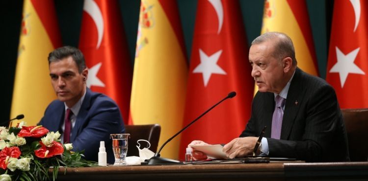 Cumhurbaşkanı Erdoğan - PerezCastejon ortak basın toplantısı