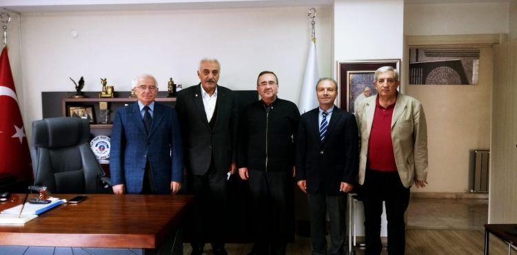 BAŞYAZICI VE HASTEKKEŞ’in KAYSERİ KIZILAY YÖNETİMİ ZİYARETİ