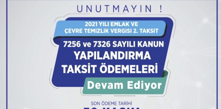 BAŞKAN YALÇIN’DAN VERGİDE SON GÜN HATIRLATMASI