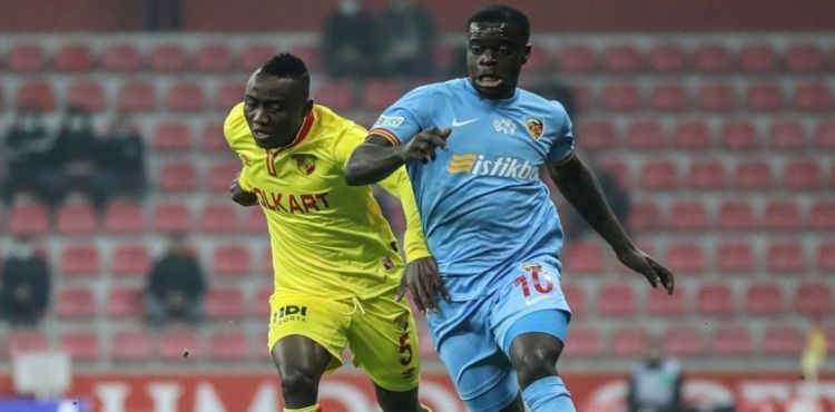 Kayserispor-Gztepe man 3 bin 560 taraftar izledi