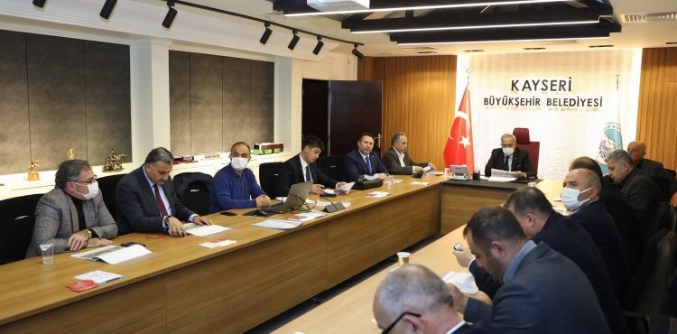 BÜYÜKŞEHİR’DE “DOĞAL GAZ YATIRIM” TOPLANTISI