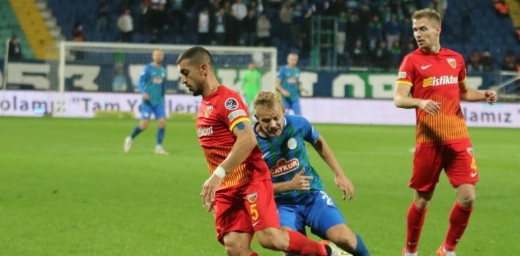 Kayserispor 3 maç sonra kaybetti