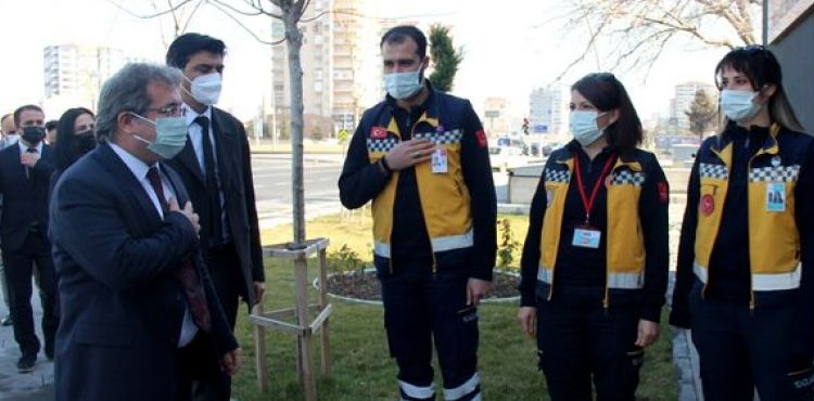 İl Sağlık Müdürü Benli’den Cem Seyhan Acil Sağlık Hizmetleri İstasyonuna Ziyaret