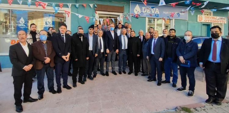 DEVA PARTİSİ 1. OLAĞAN DEVELİ İLÇE KONGRESİNİ GERÇEKLEŞTİRDİ