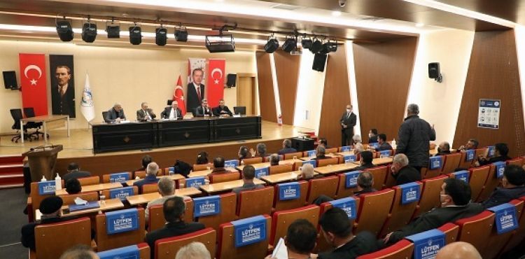 TALAS'TA GENİŞLETİLMİŞ MUHTARLAR TOPLANTISI