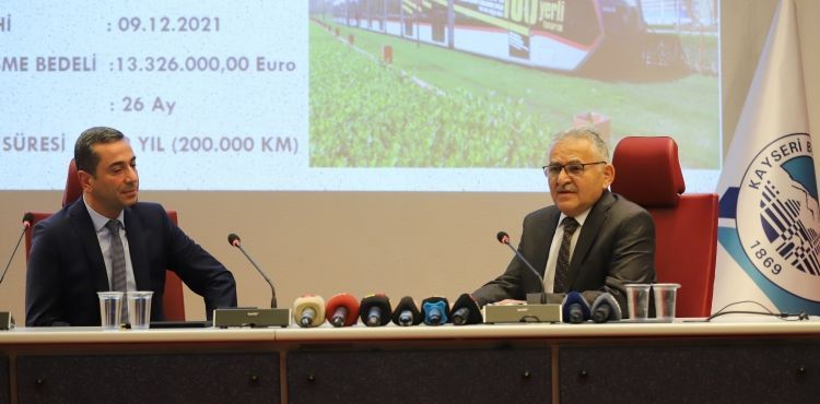 BAŞKAN BÜYÜKKILIÇ’TAN 13 MİLYON EURO’LUK İMZA