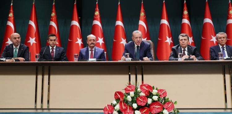 Cumhurbaşkanı Erdoğan açıkladı! Asgari ücret 4253 TL oldu