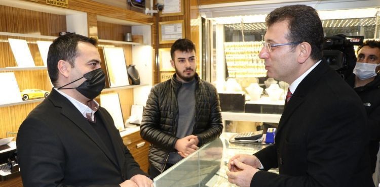 Ekrem İmamoğlu'ndan Kayseri'de Esnaf Ziyareti