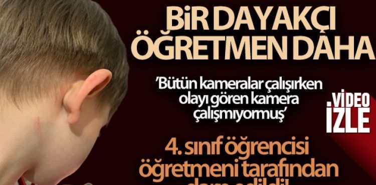 Aksaray'dan sonra zmir'de de renciye iddet iddias: Duvara frlatp, tokat att