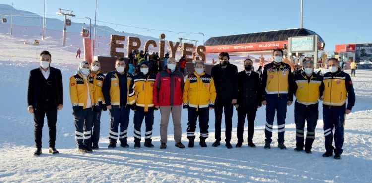 Erciyes’te, 112 Acil Sağlık İstasyonu Açıldı