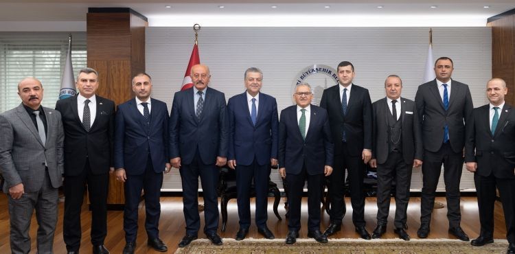 BAŞKAN BÜYÜKKILIÇ’A CUMHUR İTTİFAKI ORTAĞINDAN TEŞEKKÜR ZİYARETİ