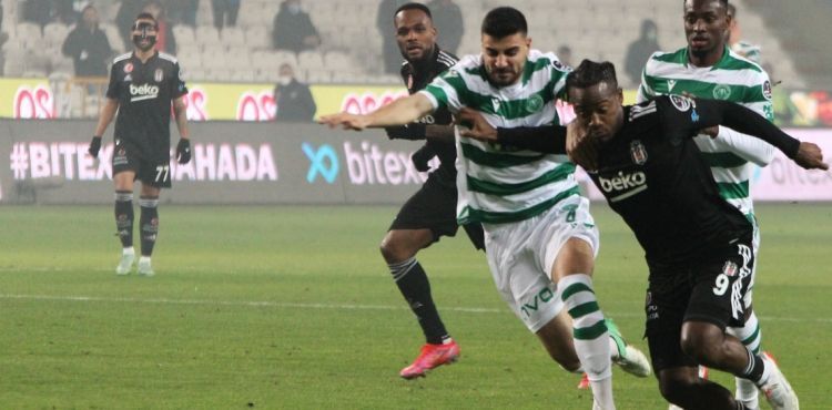 Beşiktaş, Konya'da son dakikada yıkıldı