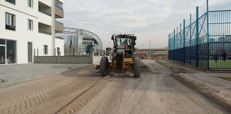 KEYKUBAT MAHALLESİ'NDE YENİ YOLLAR AÇILIYOR