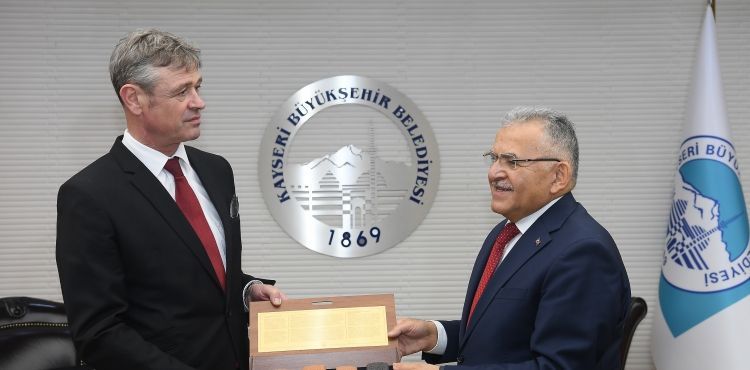 BAŞKAN BÜYÜKKILIÇ, İSVİÇRE BÜYÜKELÇİSİ RUCH’U AĞIRLADI