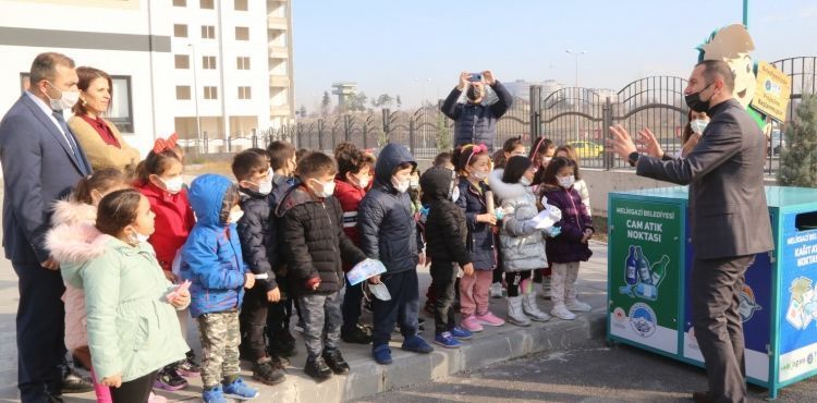 MELİKGAZİ BELEDİYESİ'NDEN ANAOKULLARDA SIFIR ATIK FARKINDALIĞI