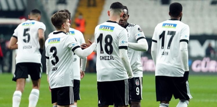 Beşiktaş evinde 3 puanın sahibi oldu