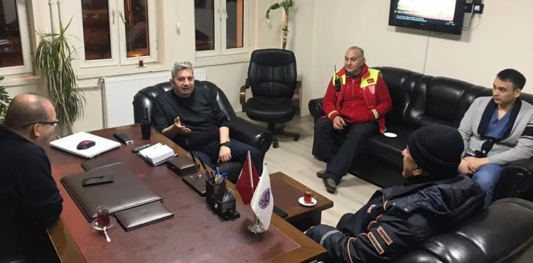 Deprem sonrası Bünyan'da kriz masası kuruldu
