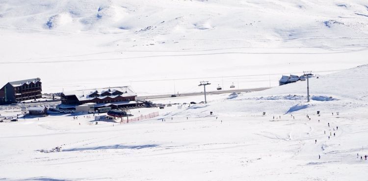 Erciyes ve dier kayak merkezlerinde kar kalnl