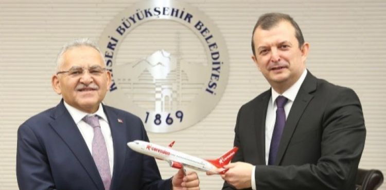 13 Avrupa şehrinden Kayseri’ye 32 uçuş