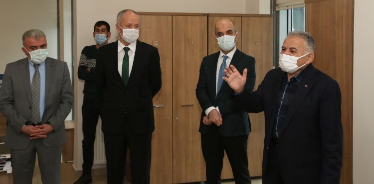 BAŞKAN BÜYÜKKILIÇ’TAN TAPU KADASTRO 11. KAYSERİ BÖLGE MÜDÜRLÜĞÜ’NE ZİYARET