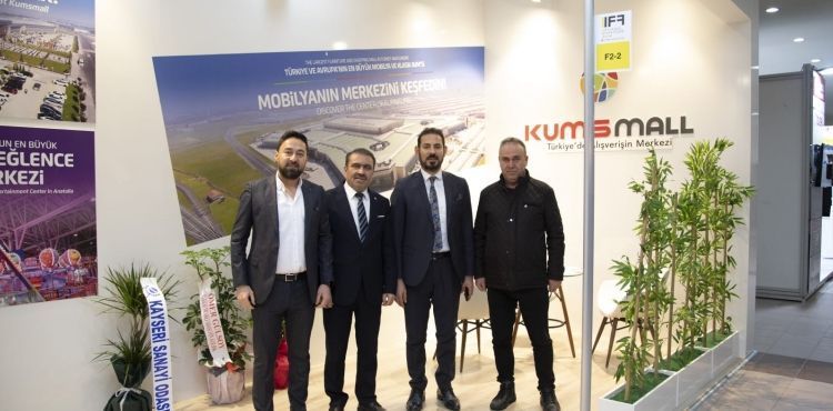TÜRKİYE VE AVRUPA'NIN EN BÜYÜĞÜ KUMSMALL, TÜRKİYE VE AVRUPA'NIN EN BÜYÜK MOBİLYA FUARI’NDA