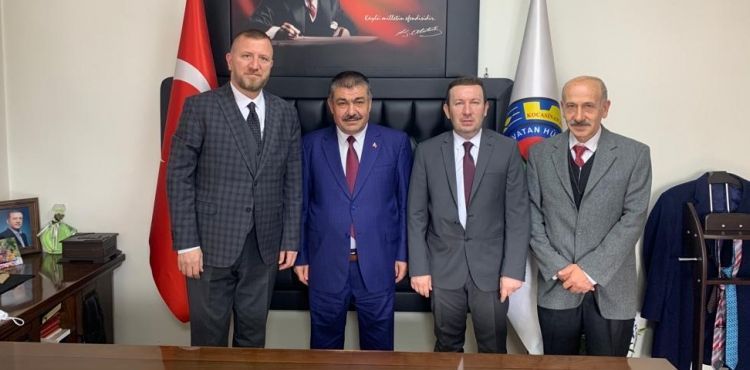 KAYSERİ YOZGATLILAR FEDERASYONU BAŞKANI ÇAĞAN’DAN BAŞKAN GÜNEŞ’E İADE-İ ZİYARET