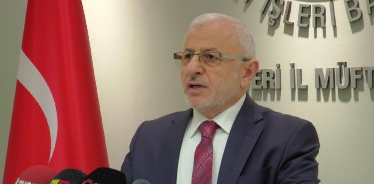 İl Müftüsü Akkuş: “3 ayları dua ederek değerlendirmemiz gerek”