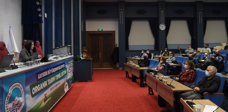 BÜYÜKŞEHİR’İN ORGANİK TARIM TEMEL EĞİTİM PROGRAMI SÜRÜYOR