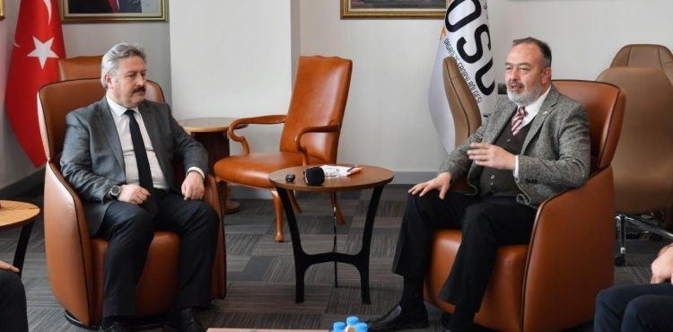 Başkan Palancıoğlu, Başkan İmamoğlu’nu ziyaret etti