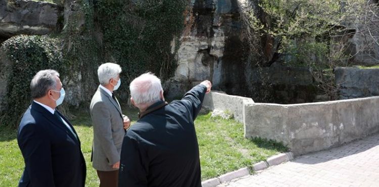 TALAS’IN TARİHİ MAHZENLERİ TEKRAR SUYA KAVUŞUYOR