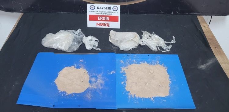 Uyuşturucu madde operasyonunda 2 gözaltı
