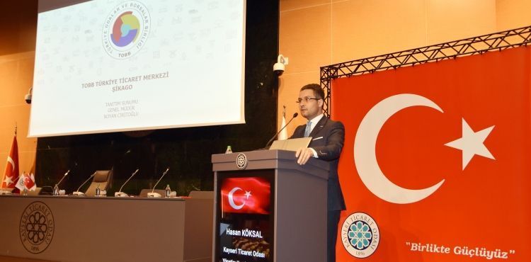 TOBB ŞİKAGO TÜRKİYE TİCARET MERKEZİ KTO ÜYELERİNE TANITILDI