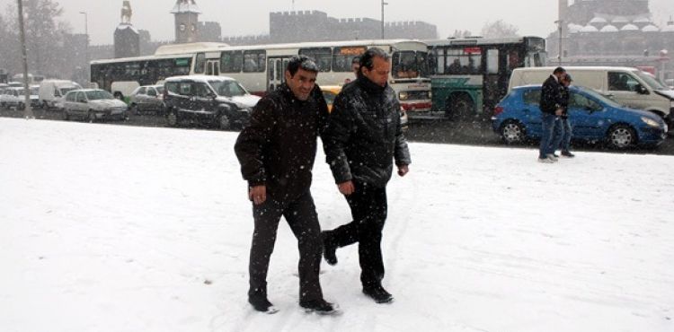 Kayseri ve 15 il için kar ve çığ uyarısı