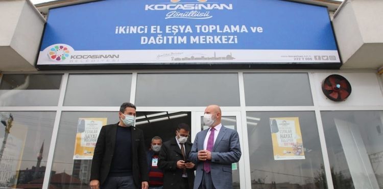 KOCASİNAN’DA İKİNCİ EL EŞYALAR DEĞERLENİYOR