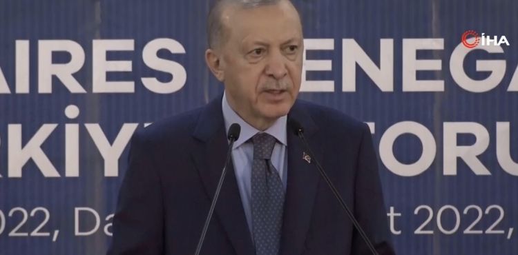 Cumhurbaşkanı Erdoğan: 'Senegal, Batı Afrika ülkelerine açılan bir ihracat kapısıdır'