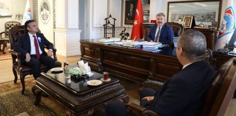 33. VERGİ HAFTASI SEBEBİYLE BAŞKAN PALANCIOĞLU’NA ZİYARET
