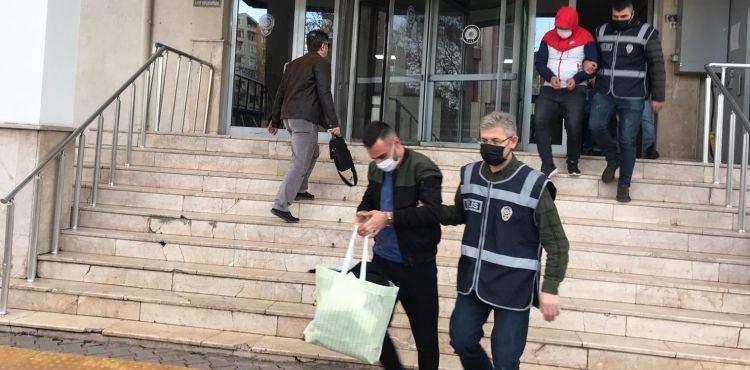 Kayseri’de aranan 8 kişi tutuklandı