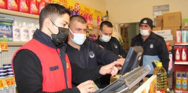 Bünyan Zabıtası’ndan marketlere denetim