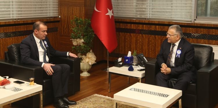 BAŞKAN BÜYÜKKILIÇ, KAYSERİ SERBEST MUHASEBECİ MALİ MÜŞAVİRLER ODASI YÖNETİMİNİ KABUL ETTİ
