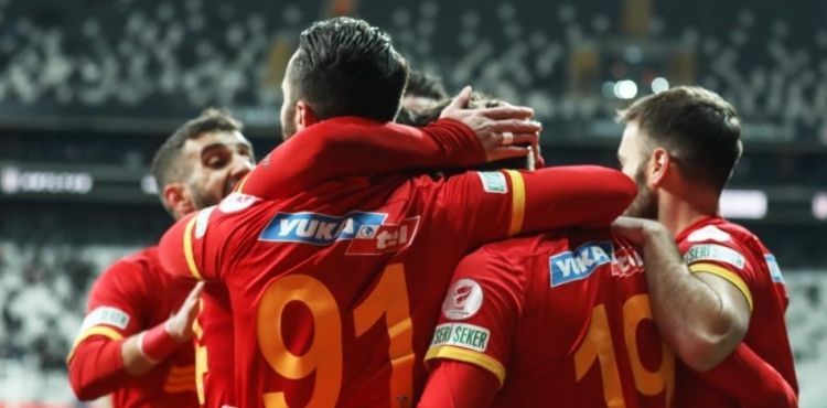 Beikta kupaya veda etti! Kayserispor yar finalde