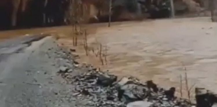 Yahyalı'da sel