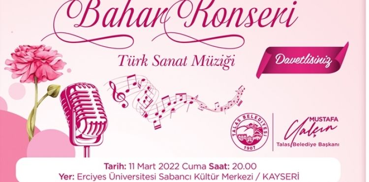TALAS MUSİKİ CEMİYETİ’NDE İLK KONSER HEYECANI