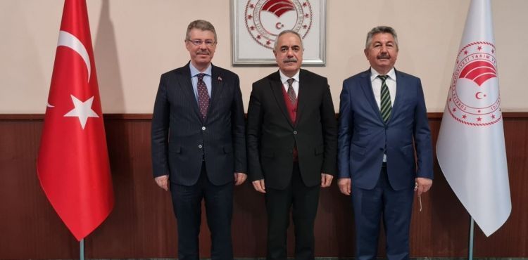 BAŞKAN AKAY, BAKAN YARDIMCISI TUNÇ İLE GÖRÜŞTÜ…