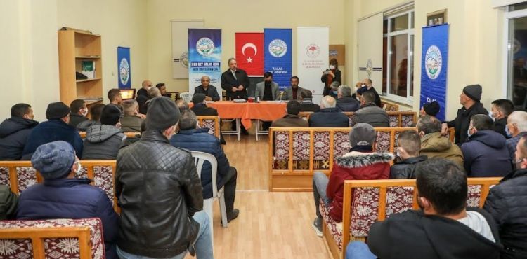 TALAS BELEDİYESİ’NİN TARIM EĞİTİM PROGRAMI TAMAMLANDI