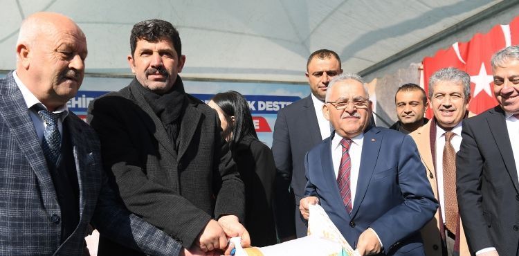 BAŞKAN BÜYÜKKILIÇ’TAN ÇİFTÇİLERE 2.5 MİLYON TL’LİK “NOHUT TOHUMU” DESTEĞİ