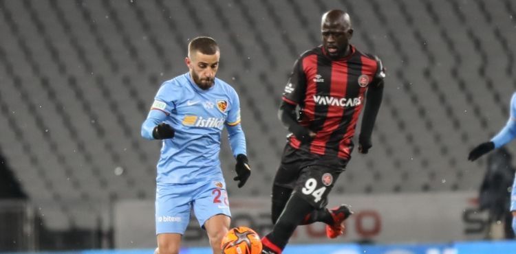 Kayserispor 4 maçtır kazanamıyor