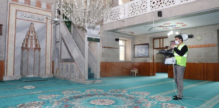 TALAS’TA CAMİLER RAMAZAN’A HAZIRLANIYOR